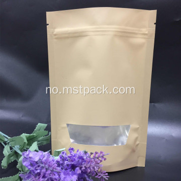 Single Color Stand Up Pouch Packaging Bag